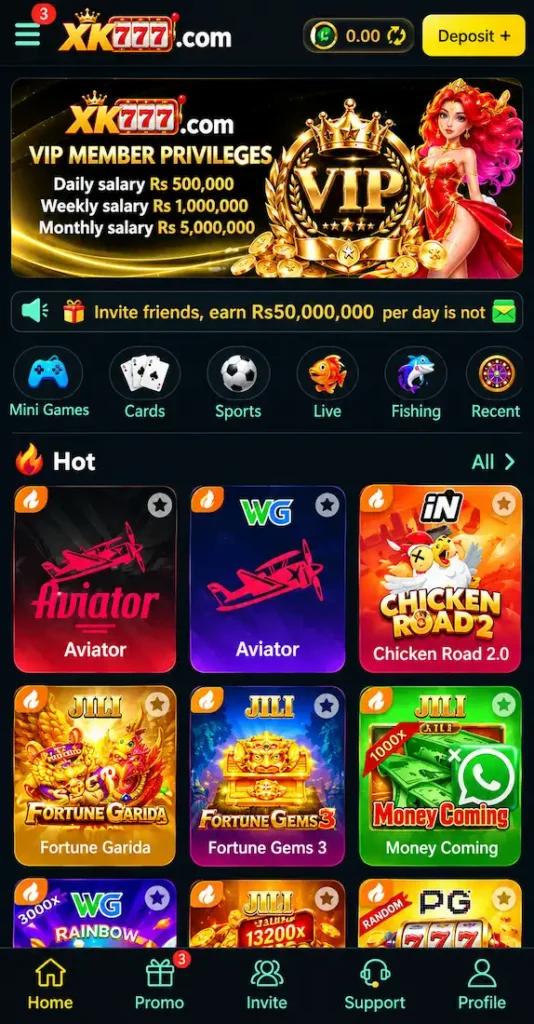 XK 777 Game