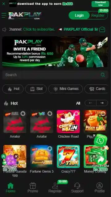 pakplay game