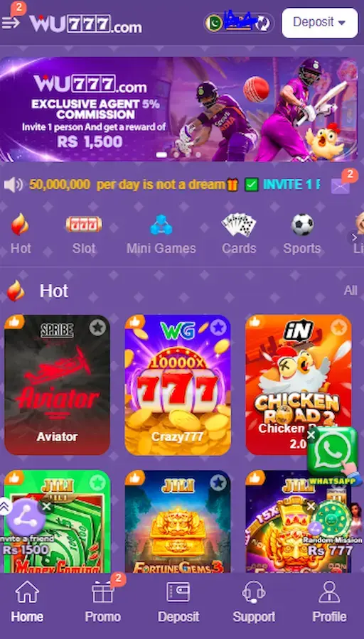 WU777 Game apk